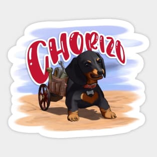 Chorizo Dog Sticker